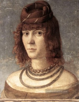  tor - Porträt einer Frau Vittore Carpaccio
